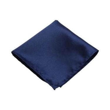 Imagem de Lenço de Bolso Masculino Vintage - Quadrado, Sólido e para Padrinhos d