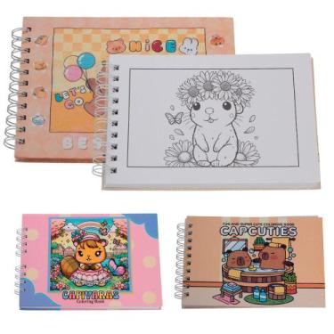 Imagem de Livro Para Colorir Holográfico Boobie Goods Animais Fofos - Toys 2u, C