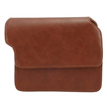 Imagem de KIMISS Retro PU Material Mini Bolsa de Proteção de Câmera Instantânea para Wide300 Com Alça de Ombro Ajustável e Removível e Projeto de Posição de Orifício Precisa (#12)