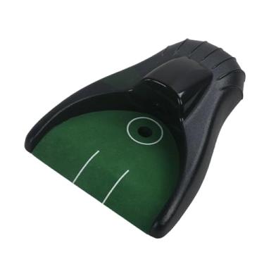 Imagem de Colaxi Copo de golfe automático para putting, retorno automático de bola de golfe, treinamento para melhorar a precisão do putting, lançador de bola para
