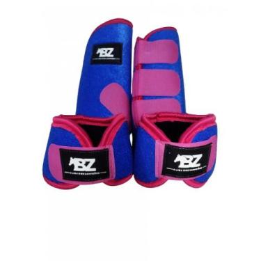 Imagem de Caneleira Boleteiras com Cloche Para Cavalos VÁRIAS CORES Tamanho Únic