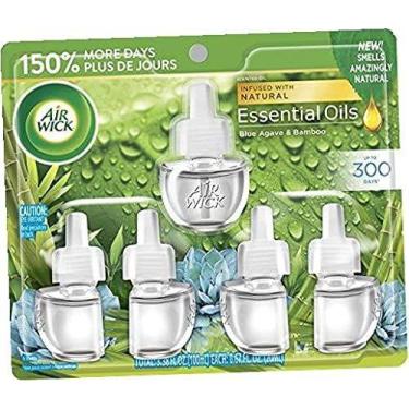 Imagem de O purificador de ar reabastece agave azul e bambu - Air Wick