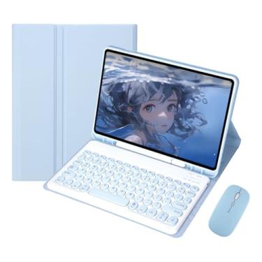 Imagem de Capa Para iPad 10ª Geração/11ª Geração com Teclado Redondo e Mouse