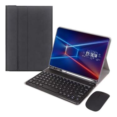 Imagem de Teclado Redondo Para Tab S6 Lite 10.4 Pol Com Capa + Mouse