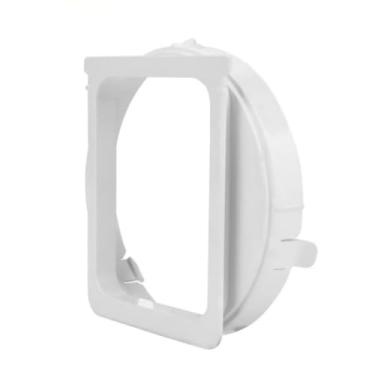 Imagem de DAGIJIRD Conector de tubo de ar condicionado acoplador adaptador quadrado conexão de duto de exaustão