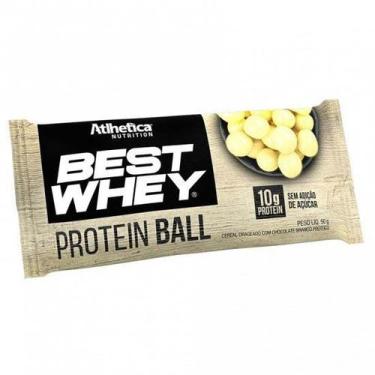 Imagem de Best Whey Protein Ball (50g) - Sabor: Chocolate Branco - Atlhetica Nut