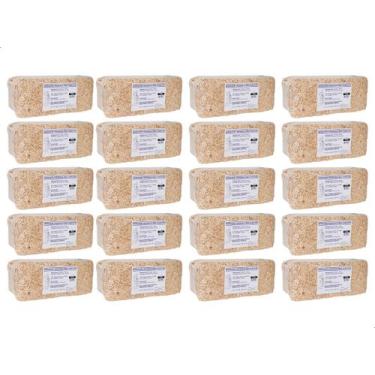 Imagem de Serragem Prensada Forração Roedores Pássaros Hamster 18 KG - ANFER MAR