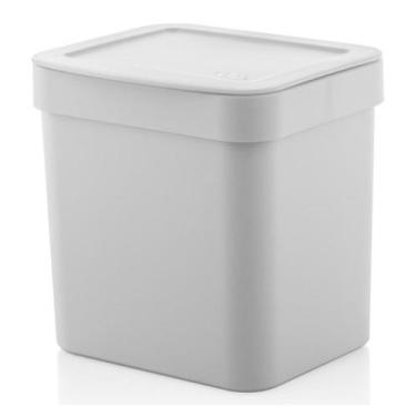 Imagem de Lixeira Trium 2,5 Litros Porta Cesto De Lixo Cozinha Pia - LX 500 Ou, 