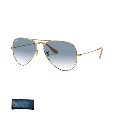 Imagem de Óculos De Sol Ray Ban Aviator Masculino Gradient RB3025 Tamanho 58