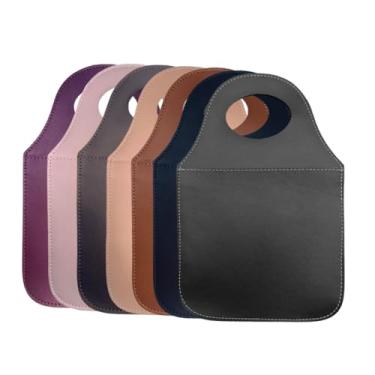 Imagem de Lixeira Para Carro Couro Ecológico Porta Lixo Universal (Azul)