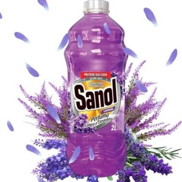 Imagem de Desinfetante Bactericida Lavanda Sanol Lavanda 2L, Lavanda, 2L