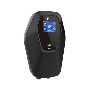 Imagem de Coletek, Carregador AC para carro eletrico, EV-07KW, SMART 7KW, Tipo 2, cabo de 5 metros, 220v, 32a, Com Protocolo OCPP
