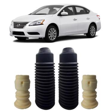 Imagem de Kit Batente Coifa Amortecedor Dianteiro Sentra 2014 15 16/.. - Solupe 