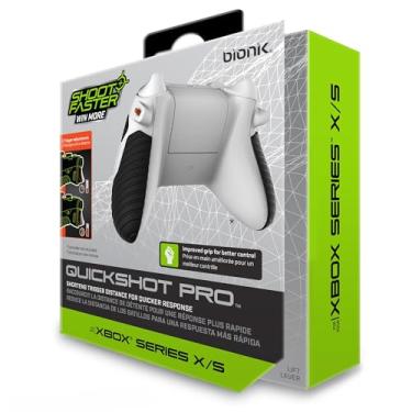 Imagem de Quickshot para Controles Xbox Series X/S, Bionik, Branco e Preto