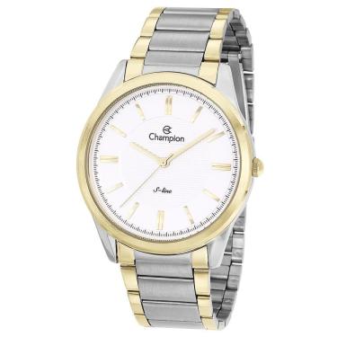 Imagem de Relógio Champion Masculino Ref: Cn21050B Slim Bicolor
