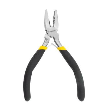 Imagem de Kit 10 Alicate Universal Mini Emborrachado 4,5 Pro Com Mola - Tradesta