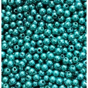 Imagem de PÉROLA DE ABS LISA Nº 05 20G PEROLA 5MM - LADEIRA BIJUTERIAS, VERDE TU