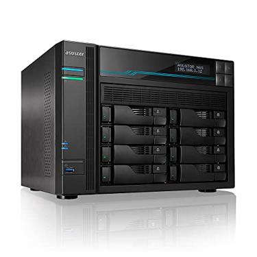 Imagem de Storage NAS Asustor AS6508T (Quad Core 2.1GHz/8GB DDR4/10GbE/USB3.2/8 Baias/Até 144TB HDD/SSD(SATA/M.2/PCIe/NVMe)) - *Sem HD* - AS6508T