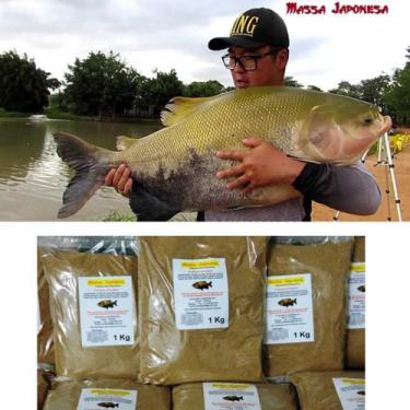 Imagem de Kit 3 Massas Japonesa Tradicional Para Pesca 3x1 Kg - Massa Japonesa