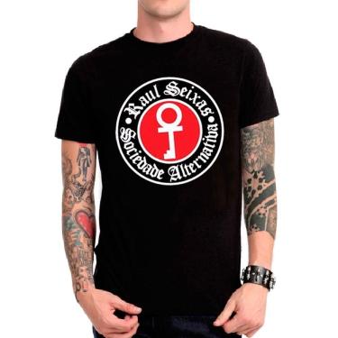Imagem de Camiseta camisa Raul Seixas, clássico rock nacional masculino, feminino