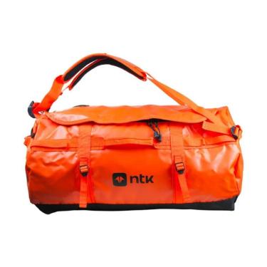 Imagem de Mochila Duffle Bag 70L Laranja Para Viagens; Camping Nautika