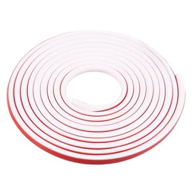 Imagem de Escondedor de cabo de parede, cobertura de fio autoadesivo para paredes, cobertura de fio branco, material de PVC retardador de chamas que oculta cabos de alimentação de TV para suporte de parede em