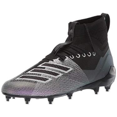 Imagem de adidas Tênis de futebol masculino Adizero 8.0 Sk, Preto/Noite Metálico/Cinza, 8.5