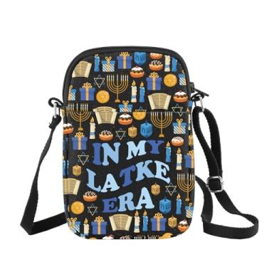 Imagem de CHOORO Bolsa tiracolo In My Latke Era, presente judaico, amante judeu, Latke Era B