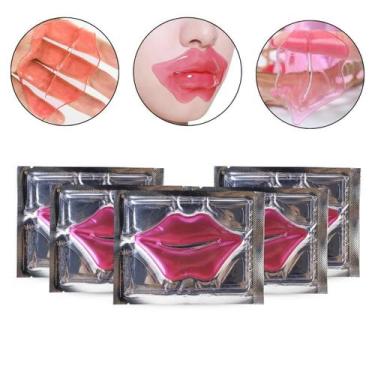 Imagem de Kit 20 Máscara Labial Hidrogel Colágeno Adesivo Hidratante - Arte Sedu