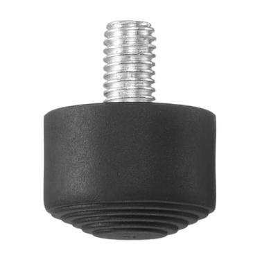 Imagem de PATIKIL Ponta de borracha para pés, universal antiderrapante, rosca M8, pontas de pé de tripé de borracha para monopé, peças de reposição projetadas em superfície lisa e irregular (30 x 25 mm)