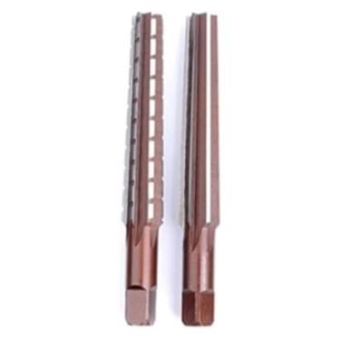 Imagem de Escareadores manuais MT1/MT2/MT3/MT4/MT5 de aço de alta velocidade fino/áspero alargador cônico morse para ferramenta de corte de acabamento de fresagem