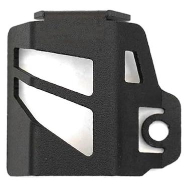 Imagem de BYYINGSUS Compatível com MT 07 09 10 MT07 MT09 MT10 SP 2023 2022 Acessórios Motocicleta Tampa do Reservatório de Fluido de Freio Traseiro Proteção do Tanque de Óleo (Preto-nologo)