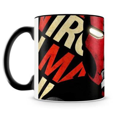 Imagem de Caneca Personalizada do Homem de Ferro - Mod.4 - Cerâmica 325ml - Amo 