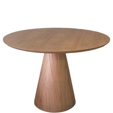 Imagem de Mesa de Jantar Redonda New York 120cm Mel  Exclusiva - Exclusiva Home 