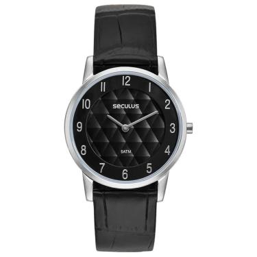 Imagem de Relógio Seculus 23725G0SVNC3 Couro Crocodilo-Masculino