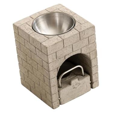 Imagem de Generic Queimador de Óleos Essenciais Difusor de Óleos Essenciais SPA Porta-velas Decorativo Versátil Queimador de Cera de Café Derretido Decoração