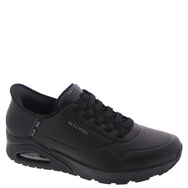 Imagem de Skechers Tênis masculino Street, Slip-Ins: Uno - Easy Air, Preto/preto, 41
