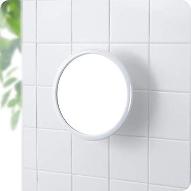 Imagem de WYUYIWH Espelho de parede com sucção sem perfuração, espelho de maquiagem para banheiro, espelho redondo