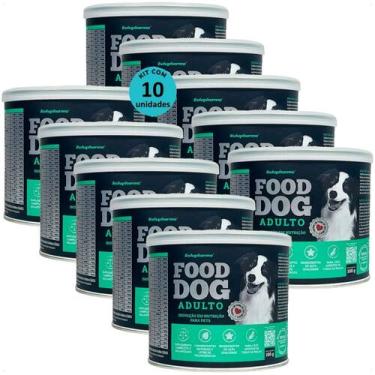 Imagem de Food dog adulto 100g nutrição para cães adultos kit com 10 - BOTUPHARM