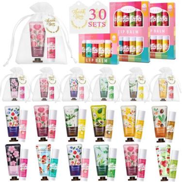 Imagem de Conjunto de presente SUPERSUN Lip Balm & Hand Cream, 30 conjuntos com 