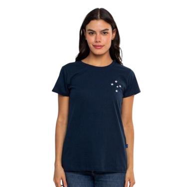 Imagem de Camiseta Baby Look Oficial Cruzeiro Classic Algodão-Feminino