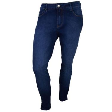 Imagem de Calça Jeans Masculina Lado Avesso Marcello Slim Azul - LH1-Masculino