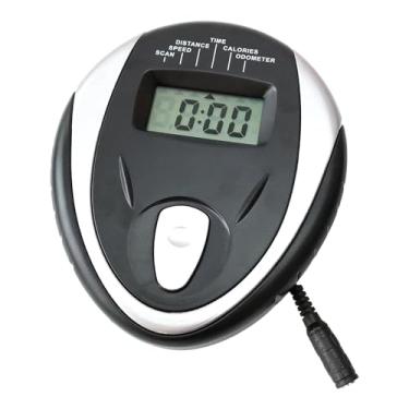 Imagem de Fenteer Velocímetro Velocímetro de Treinamento Elíptico Visor Digital Claro Equipamento de Fitness Portátil Contador de Ciclos