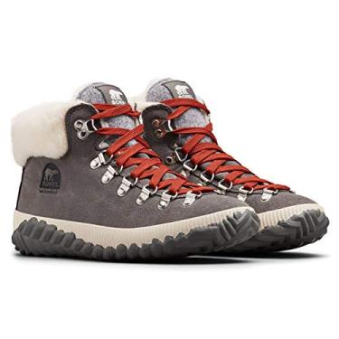 Imagem de SOREL - Bota feminina de camurça impermeável Out 'N About Plus Conquest, Pedreira cinza, 35
