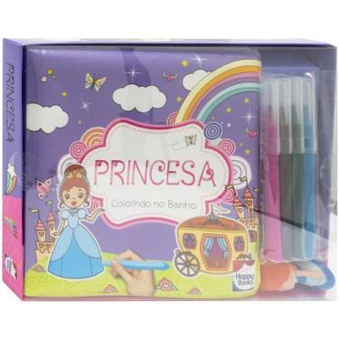 Imagem de Livro - Colorindo no Banho: Princesa