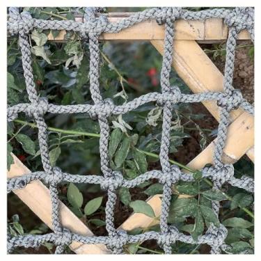 Imagem de Rede de escalada infantil Rede de nylon de rocha para decoração de playground Rede protetora de escalada Redes de carga automotivas Redes de carga (12 cm-12 cm, 1 x 9 m/3,3 x 29,16 m)