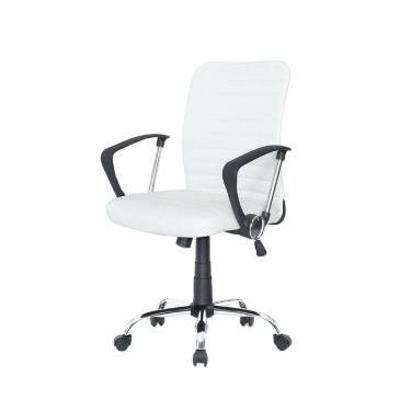 Imagem de Cadeira Presidente de Escritorio Giratoria FoxOffice  C161W PU - Branca