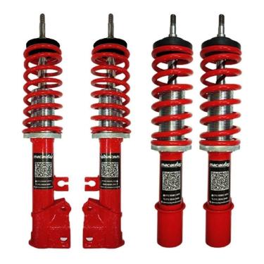 Imagem de Kit Suspensão Rosca Slim Fiat 147 Dianteira E Traseira