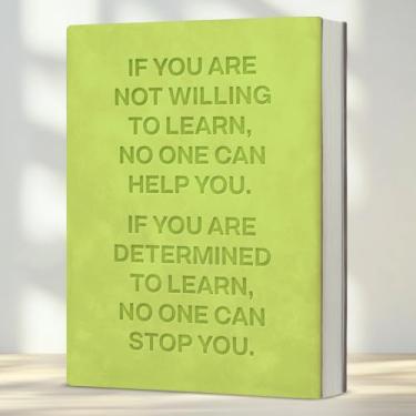 Imagem de Caderno de diário de 160 páginas com citações positivas - presentes inspiradores para mulheres, homens, amigos, colegas de trabalho - Caderno de redação de presentes de incentivo a empreendedores