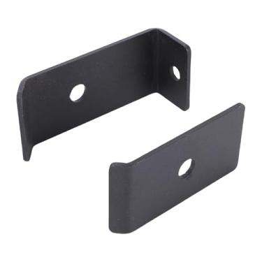 Imagem de Aqur2020 Kit de Montagem de Painel de Malha, Fixadores de Cerca Kit de Montagem Em Grade Conjunto de Suporte de Aço Carbono Resistente para Fixar Painéis de Malha Em Postes de Parede